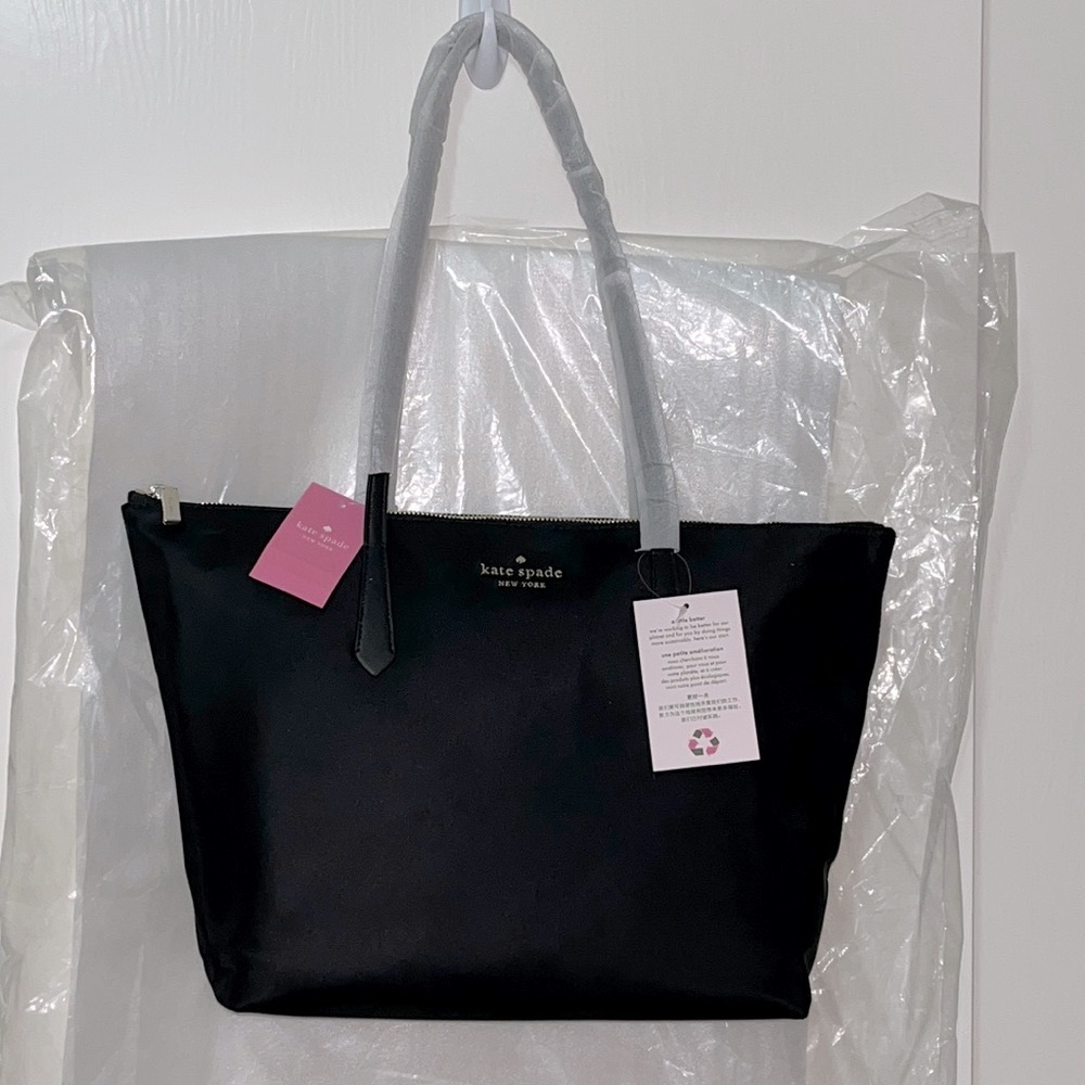 NWT. Kate Spade ♠️ “the little better nylon tote bag. Straps still wrapped. Tags